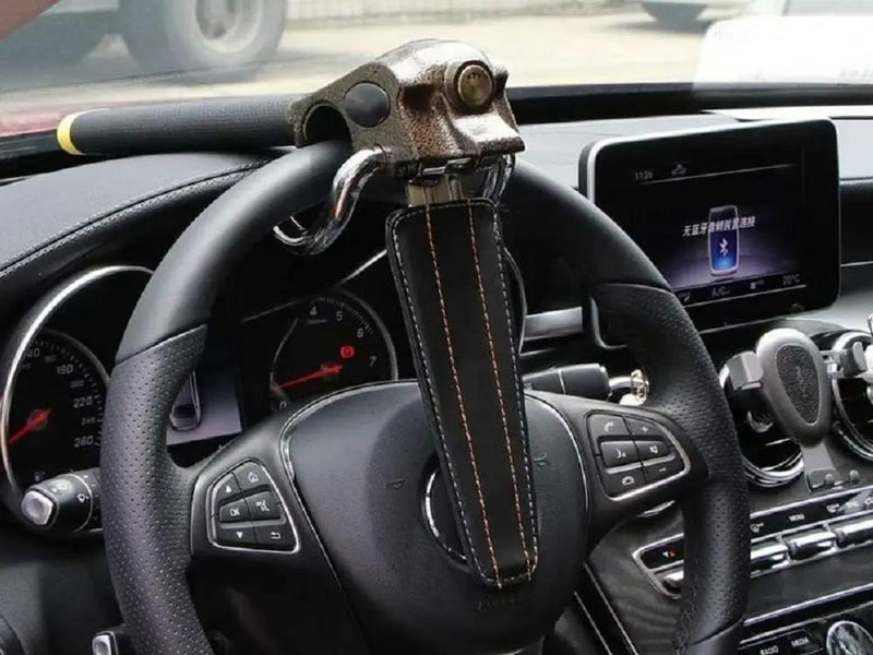 Steering wheel lock- Black & Gold by Loveliving