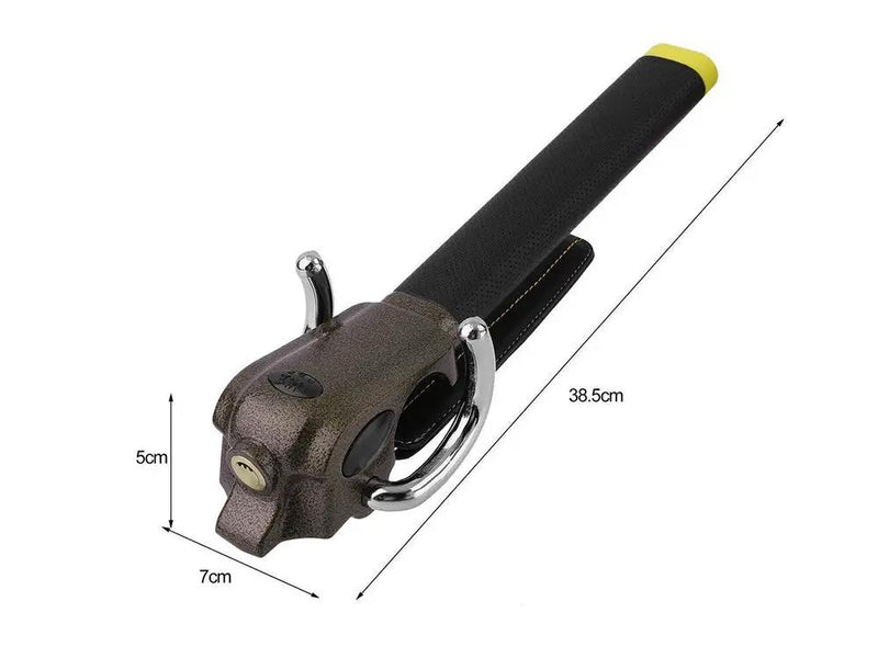 Steering wheel lock- Black & Gold by Loveliving