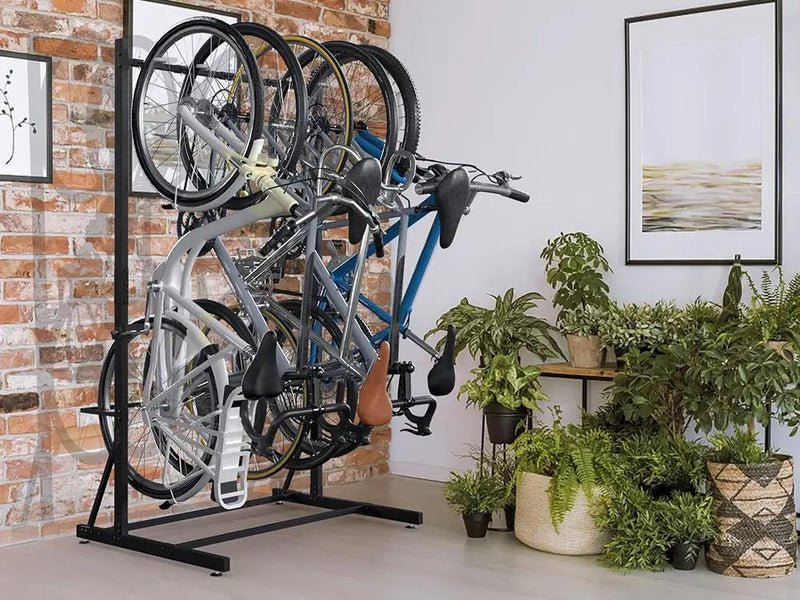 Freestanding Bike Storage Rack for Garage by Loveliving