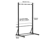 Freestanding Bike Storage Rack for Garage by Loveliving
