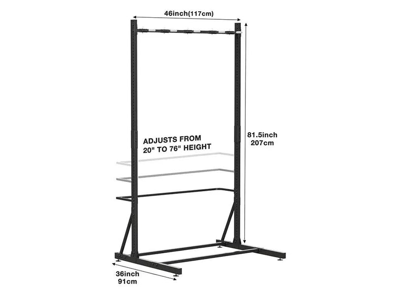 Freestanding Bike Storage Rack for Garage by Loveliving
