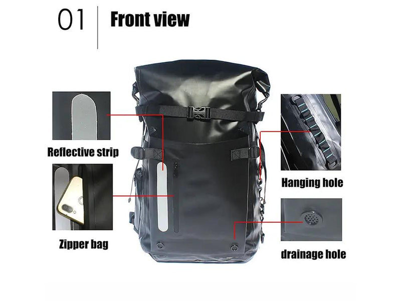 30L Sport Waterproof Dry Bag Backpack / Diving bag by Loveliving