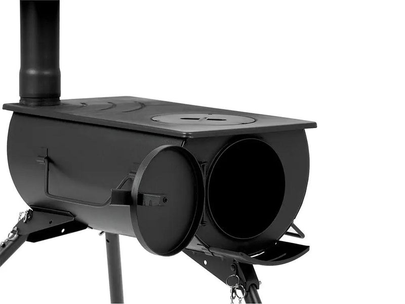 Portable Wood Burning Tent Stove with Chimney by Loveliving