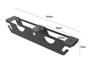 2‑Bay Angle Grinder Holder by Loveliving