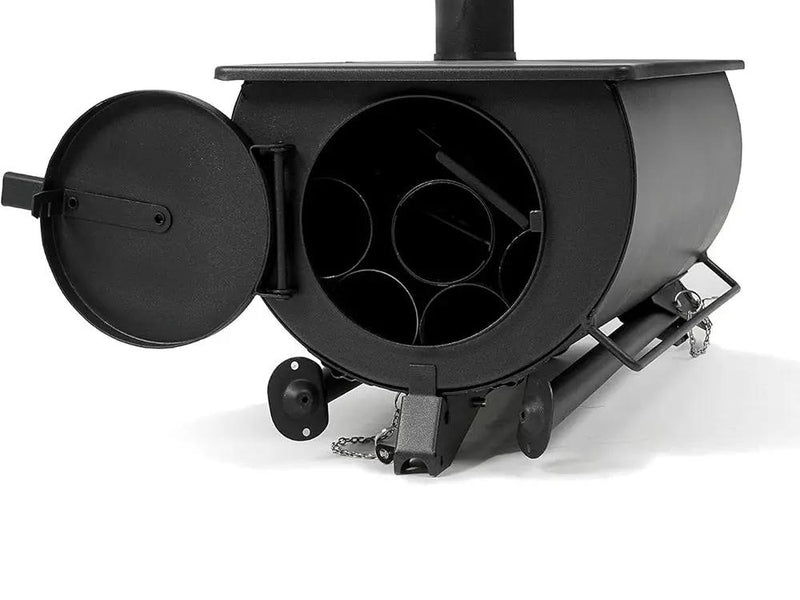 Portable Wood Burning Tent Stove with Chimney by Loveliving