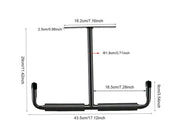 Overhead Ceiling Mounted Garage Storage Hooks Rack Hanger by Loveliving