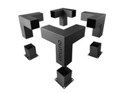 OUTPRO Aluminum Single Pergola Bracket Kit by Loveliving