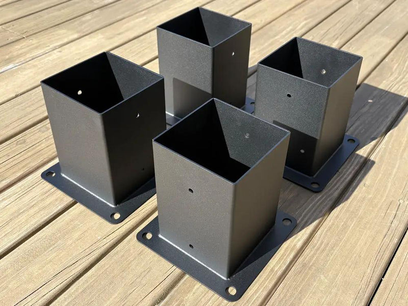 OUTPRO Aluminum Single Pergola Base Kit by Loveliving