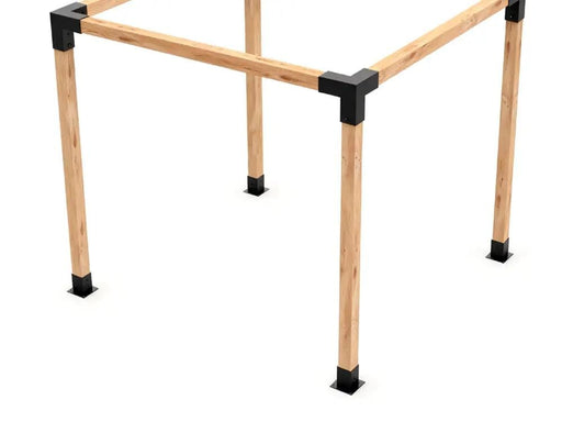 Loveliving Pergola OUTPRO Aluminum Single Pergola Base Kit OUTPRO Aluminum Single Pergola Base Kit