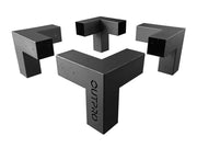 OUTPRO Aluminum Single Pergola Corner bracket Kit by Loveliving