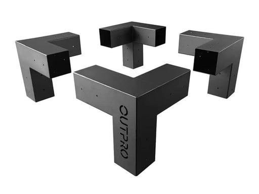 Loveliving Pergola OUTPRO Aluminum Single Pergola Corner bracket Kit OUTPRO Aluminum Single Pergola Corner bracket Kit