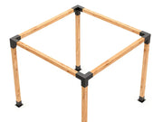 OUTPRO Aluminum Single Pergola Corner bracket Kit by Loveliving