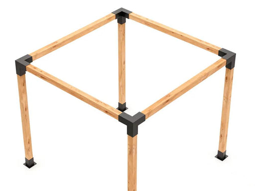 Loveliving Pergola OUTPRO Aluminum Single Pergola Corner bracket Kit OUTPRO Aluminum Single Pergola Corner bracket Kit