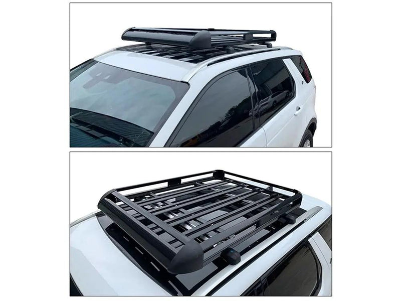 Aluminium Roof Rack Basket Tray Luggage Cargo Carrier 160*112cm by Loveliving