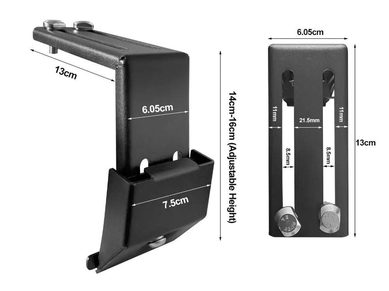 Universal gutter mount bracket -2 pack by Loveliving