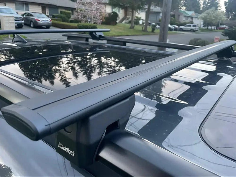 BlackRack Roof rack cross bars for raised side rails by Loveliving