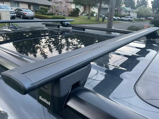 BlackRack Roof rack cross bars for raised side rails by Loveliving