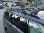 BlackRack Roof rack cross bars for raised side rails by Loveliving