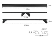 Loveliving Car Rack BlackRack Roof rack cross bars for Volkswagen Tiguan 2008-2026, T-Roc 2019-2026 BlackRack Roof rack cross bars for Volkswagen Tiguan 2008-2026, T-Roc 2019-2026