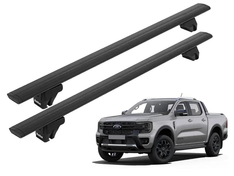 Loveliving Car Rack BlackRack Roof rack cross bars for Ford Ranger Wildtrak 2016-2026 BlackRack Roof rack cross bars for Ford Ranger Wildtrak 2016-2026