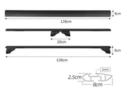 BlackRack Roof rack cross bars for flush side rails by Loveliving