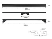 Loveliving Car Rack Loveliving BlackRack Aluminum Roof Rack Cross Bars for Volvo XC90 XC60 Loveliving BlackRack Aluminum Roof Rack for Volvo XC90