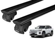 Loveliving Car Rack BlackRack Roof Rack Cross Bars for Toyota RAV4 2026 and Up Aluminium Loveliving BlackRack Roof Rack for Toyota RAV4 2026