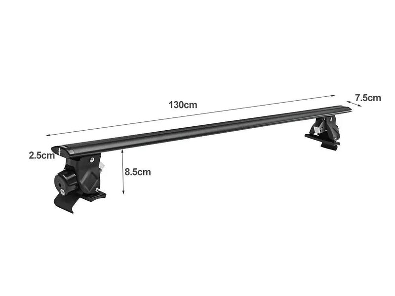 Universal Naked Roof Rack Cross Bars - 130cm by Loveliving