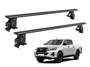 Loveliving Car Rack Roof Rack Cross Bars for Toyota Hilux Bare Roof 2015 to 2026 High Load 100kg Loveliving Roof Rack Cross Bars For Toyota Hilux