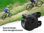 Retractable Bike Tow Rope with Hooks by Loveliving
