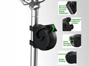 Retractable Bike Tow Rope with Hooks by Loveliving