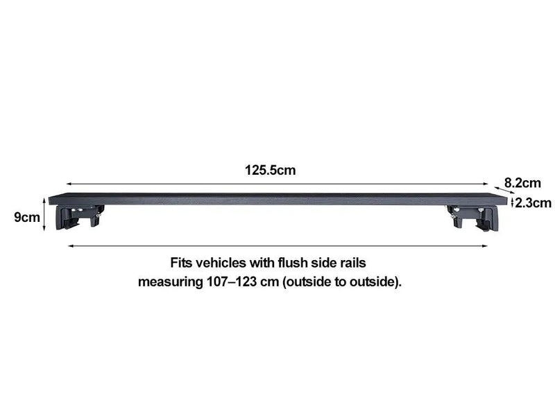 Roof Rack Cross Bars For Vehicles with Flush Rails by Loveliving