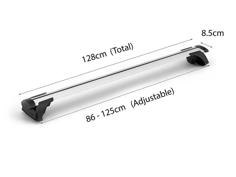 Premium Fixed Point Mount Roof Rack Cross Bars by Loveliving