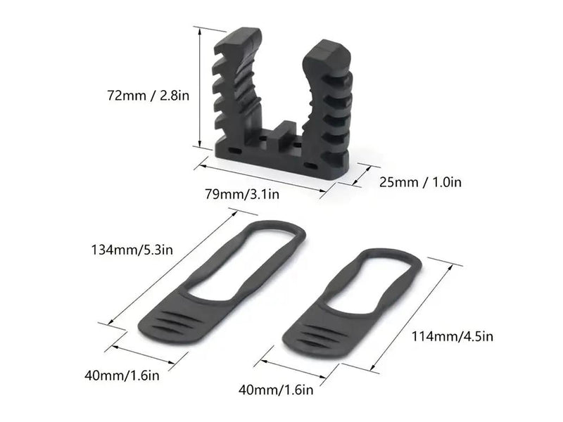 Quick Fist Rubber Clamp (Pair) by Loveliving