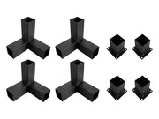 Loveliving Single Pergola Brackets DIY Kit fit 90 x 90mm timber Single Pergola Brackets DIY Kit fit 90 x 90mm timber