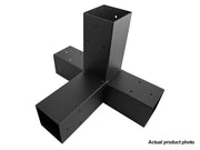 Loveliving 4-Way Pergola Bracket DIY Kit fit 90 x 90mm timber 4-Way Pergola Bracket DIY Kit fit 90 x 90mm timber
