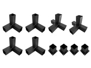 Loveliving Double Pergola brackets DIY Kit fit 90 x 90mm timber Double Pergola brackets DIY Kit fit 90 x 90mm timber