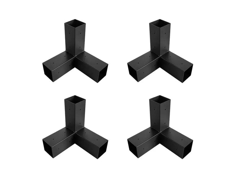 Loveliving Single Pergola Brackets DIY Kit fit 90 x 90mm timber Single Pergola Brackets DIY Kit fit 90 x 90mm timber