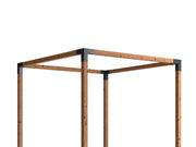 Loveliving Single Pergola Brackets DIY Kit fit 90 x 90mm timber Single Pergola Brackets DIY Kit fit 90 x 90mm timber