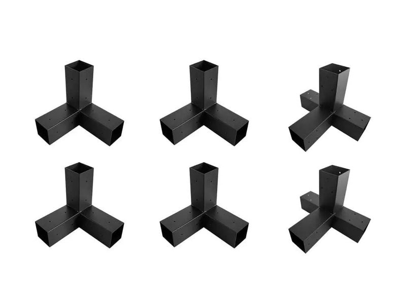 Loveliving Double Pergola brackets DIY Kit fit 90 x 90mm timber Double Pergola brackets DIY Kit fit 90 x 90mm timber