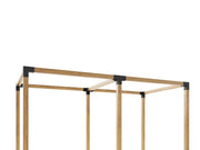 Loveliving Double Pergola brackets DIY Kit fit 90 x 90mm timber Double Pergola brackets DIY Kit fit 90 x 90mm timber
