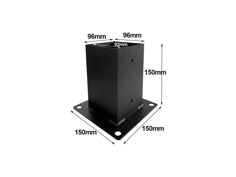 Loveliving Pergola DIY Post Base Set fit 90 x 90mm timber Pergola DIY Post Base Set fit 90 x 90mm timber