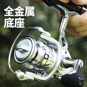All-Metal Fishing Reel - Professional Spinning Reel for Sea Fishing & Casting by Mead's Supply & Equipment Outfitters limited