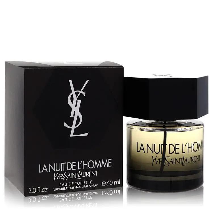 La Nuit De Lhomme Eau De Toilette Spray by Yves Saint Laurent 60 ml by Brands HD