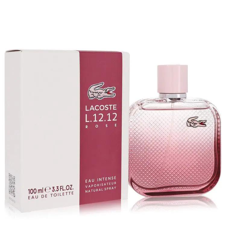 Lacoste Eau De Lacoste L.12.12 Rose Eau Intense Eau De Toilette Spray by Lacoste 100 ml by Brands HD
