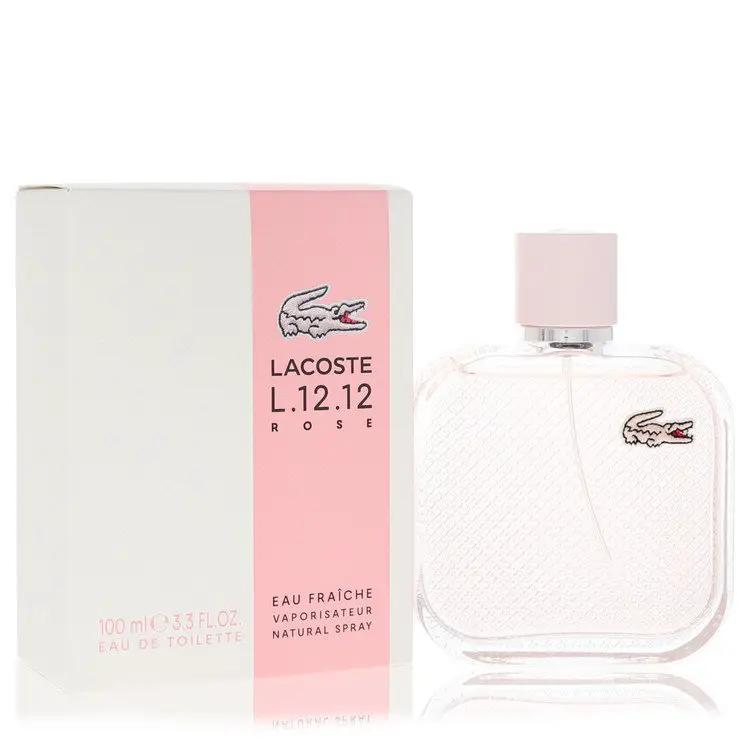 Brands HD Eau De Toilette Spray Lacoste Eau De Lacoste L.12.12 Rose Eau Fraiche Eau De Toilette Spray by Lacoste 100 ml Lacoste Eau De Lacoste L.12.12 Rose Eau Fraiche Eau De Toilette Spray by Lacoste 100 ml