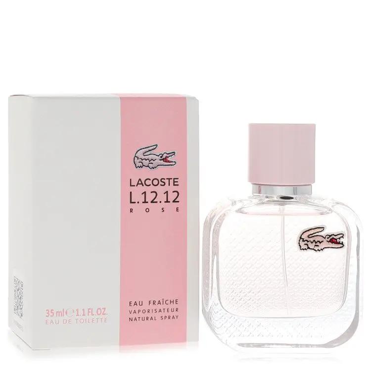 Brands HD Eau De Toilette Spray Lacoste Eau De Lacoste L.12.12 Rose Eau Fraiche Eau De Toilette Spray by Lacoste 33 ml Lacoste Eau De Lacoste L.12.12 Rose Eau Fraiche Eau De Toilette Spray by Lacoste 33 ml
