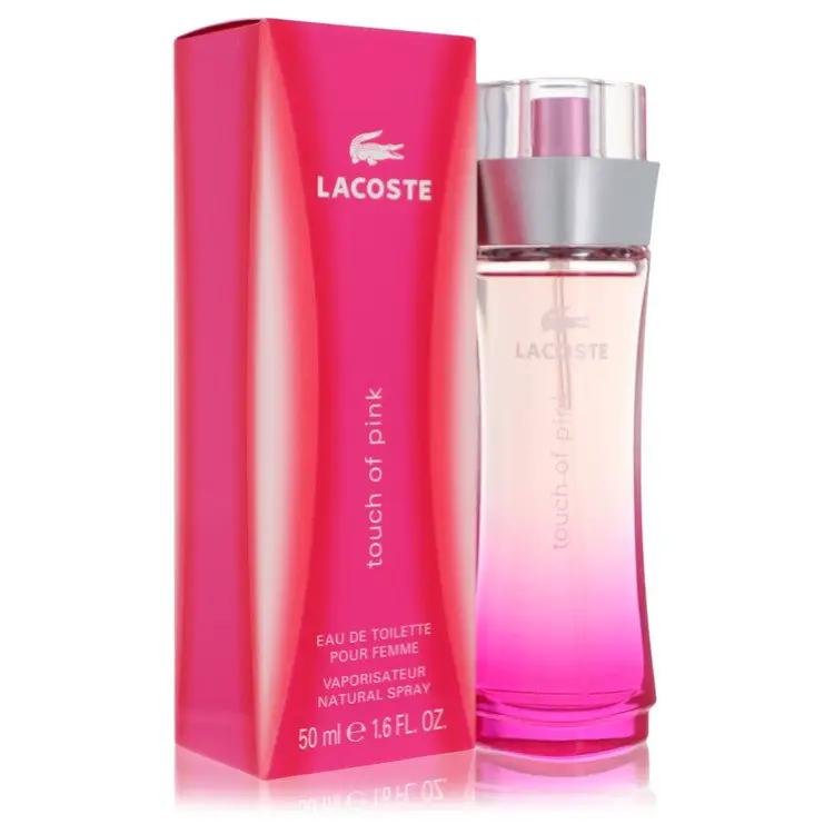 Touch Of Pink Eau De Toilette Spray by Lacoste 50 ml by Brands HD