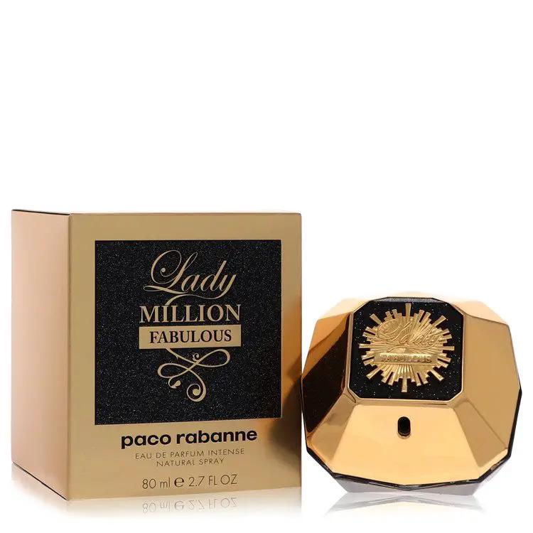Lady Million Fabulous Eau De Parfum Intense Spray by Paco Rabanne 80 ml by Brands HD
