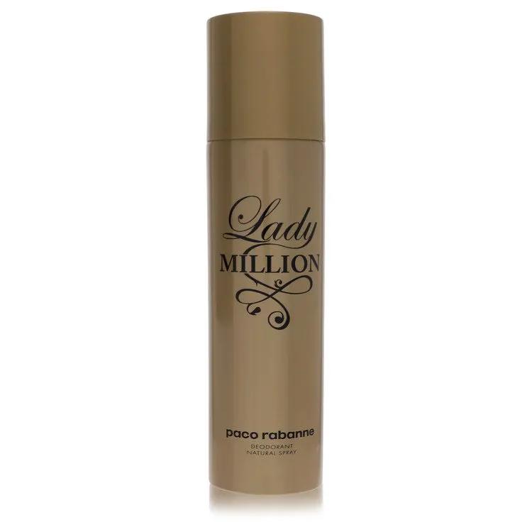 Brands HD Deodorant Spray (Unboxed) Lady Million Deodorant Spray (Unboxed) by Paco Rabanne 150 ml Lady Million Deodorant Spray (Unboxed) by Paco Rabanne 150 ml